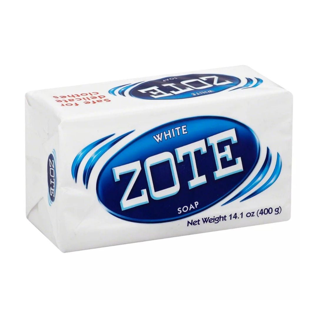 Zote Jabón de lavandería blanco — 400 g | UPC 012005005737