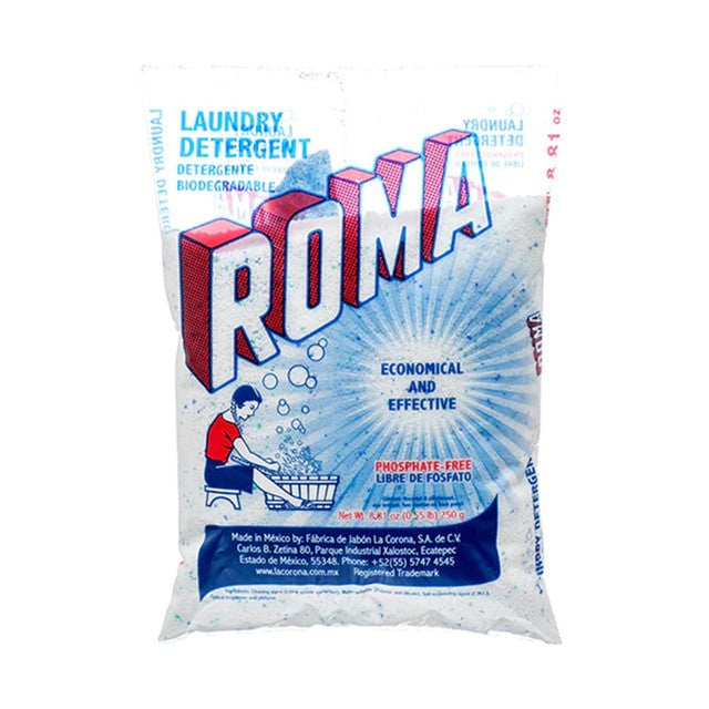 Roma Detergente en polvo — 250 g | UPC 012005404677