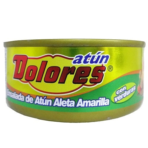 Dolores Ensalada de atún aleta amarilla con verduras — 5 oz | UPC 016101000603