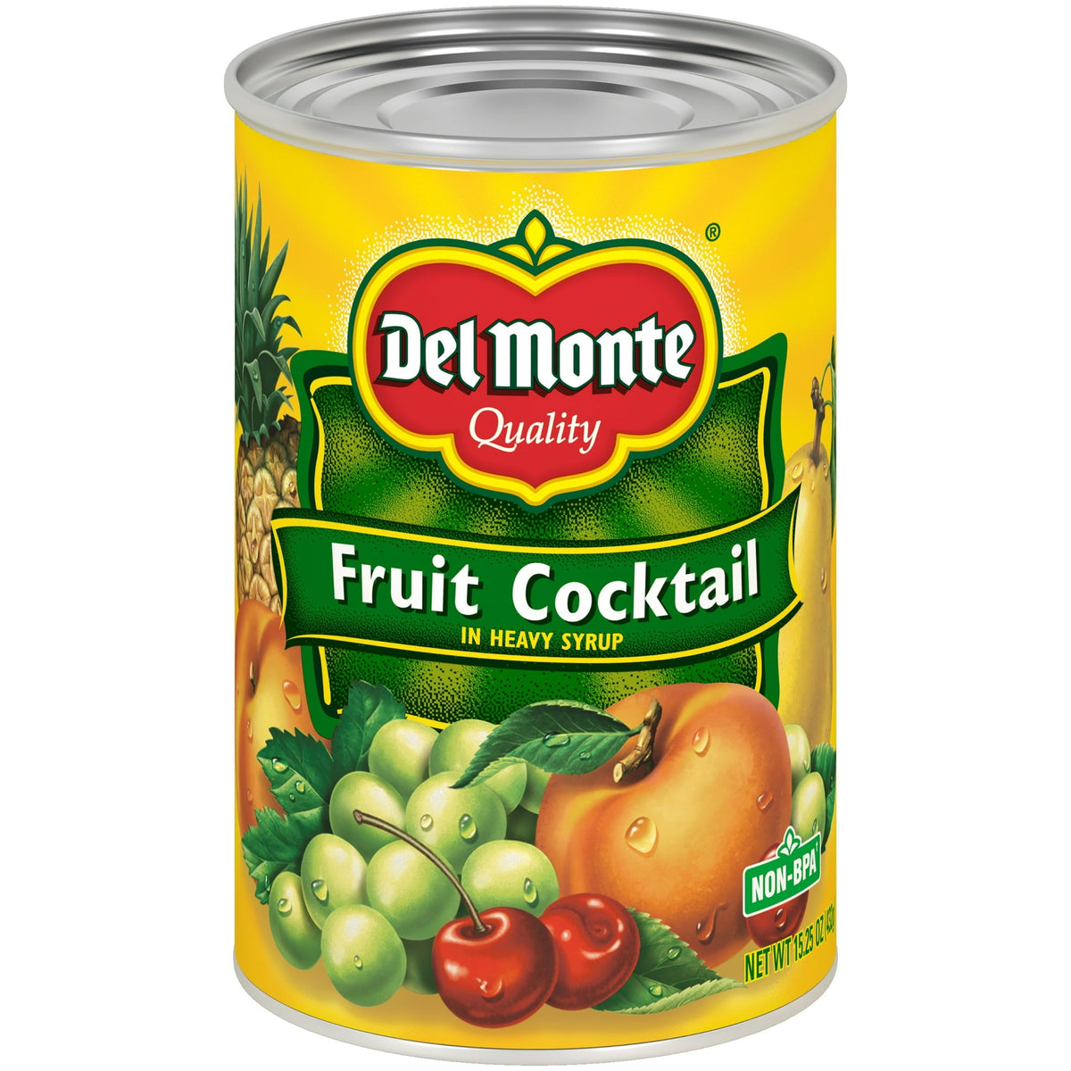 Del Monte Cóctel de frutas en almíbar espeso — 15.25 oz | UPC 024000167044