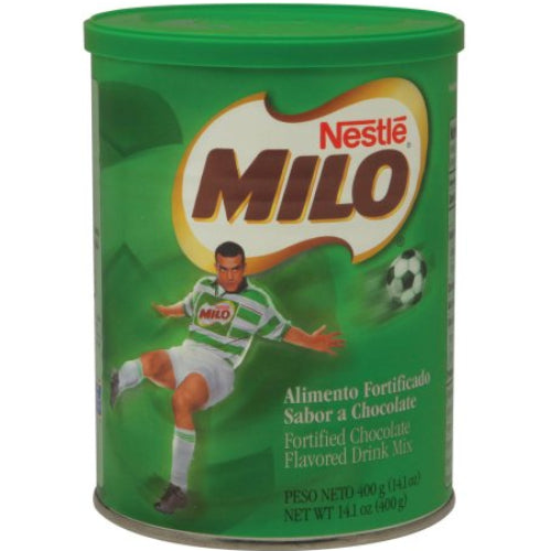 Nestlé Mezcla en polvo para bebida Milo sabor chocolate — 14.1 oz | UPC 028000369712