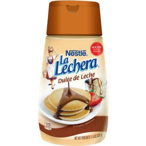 Nestlé Dulce de leche La Lechera en botella exprimible — 11.5 oz | UPC 028000656287