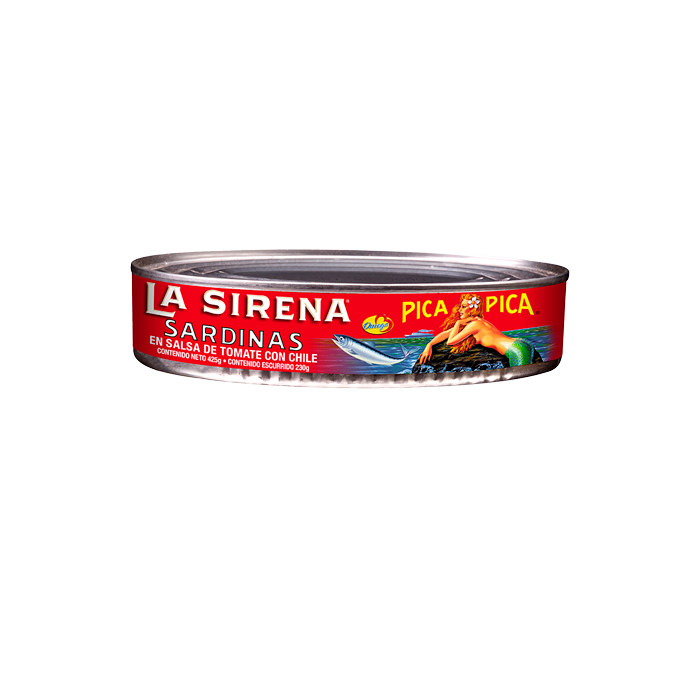La Sirena sardinas Pica Pica - 15 oz / 425 g