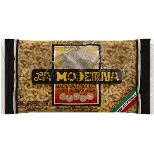 La Moderna Pasta Codito pequeño — 7.05 oz | UPC 029243000097
