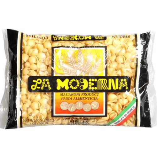 La Moderna Pasta Conchas — 7.05 oz | UPC 029243000110