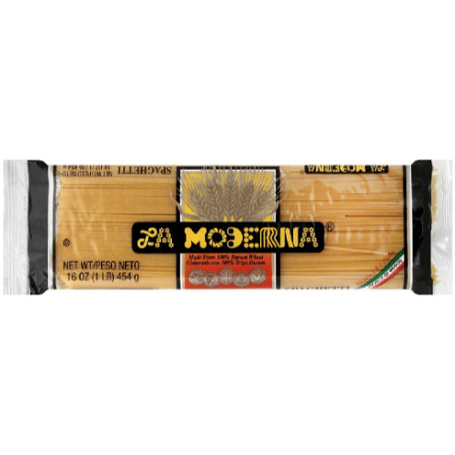 La Moderna Pasta Espagueti — 16 oz | UPC 029243000196