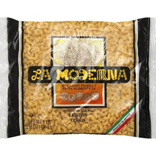 La Moderna Pasta Codo — 16 oz | UPC 029243000202