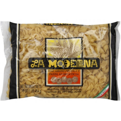 La Moderna Pasta Conchas — 16 oz | UPC 029243000219