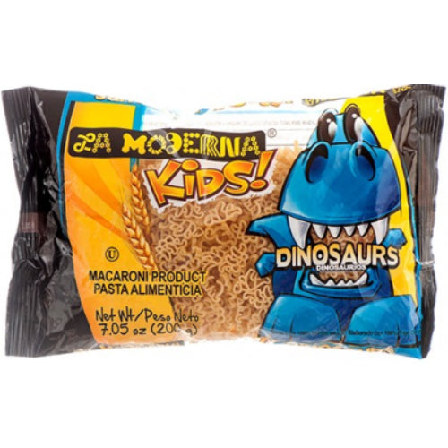 La Moderna Pasta Kids Dinosaurios — 7.05 oz | UPC 029243000738