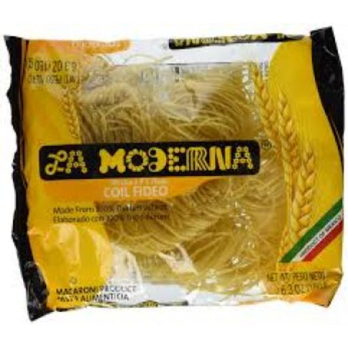 La Moderna Pasta Nido de Fideo Coil Fideo — 6.3 oz | UPC 029243005009