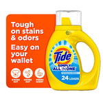 Tide Simply All-in-One Detergente líquido Refreshing Breeze — 32 fl oz | UPC 030772120934