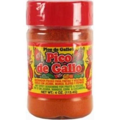 Pico de Gallo Sazonador picante de chile y sal — 4 oz | UPC 035568002722