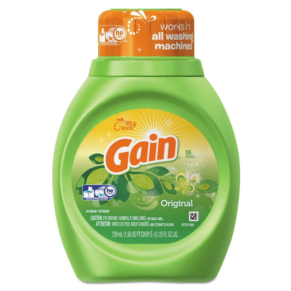 Gain Detergente líquido Original Fresh — 25 fl oz | UPC 037000127833