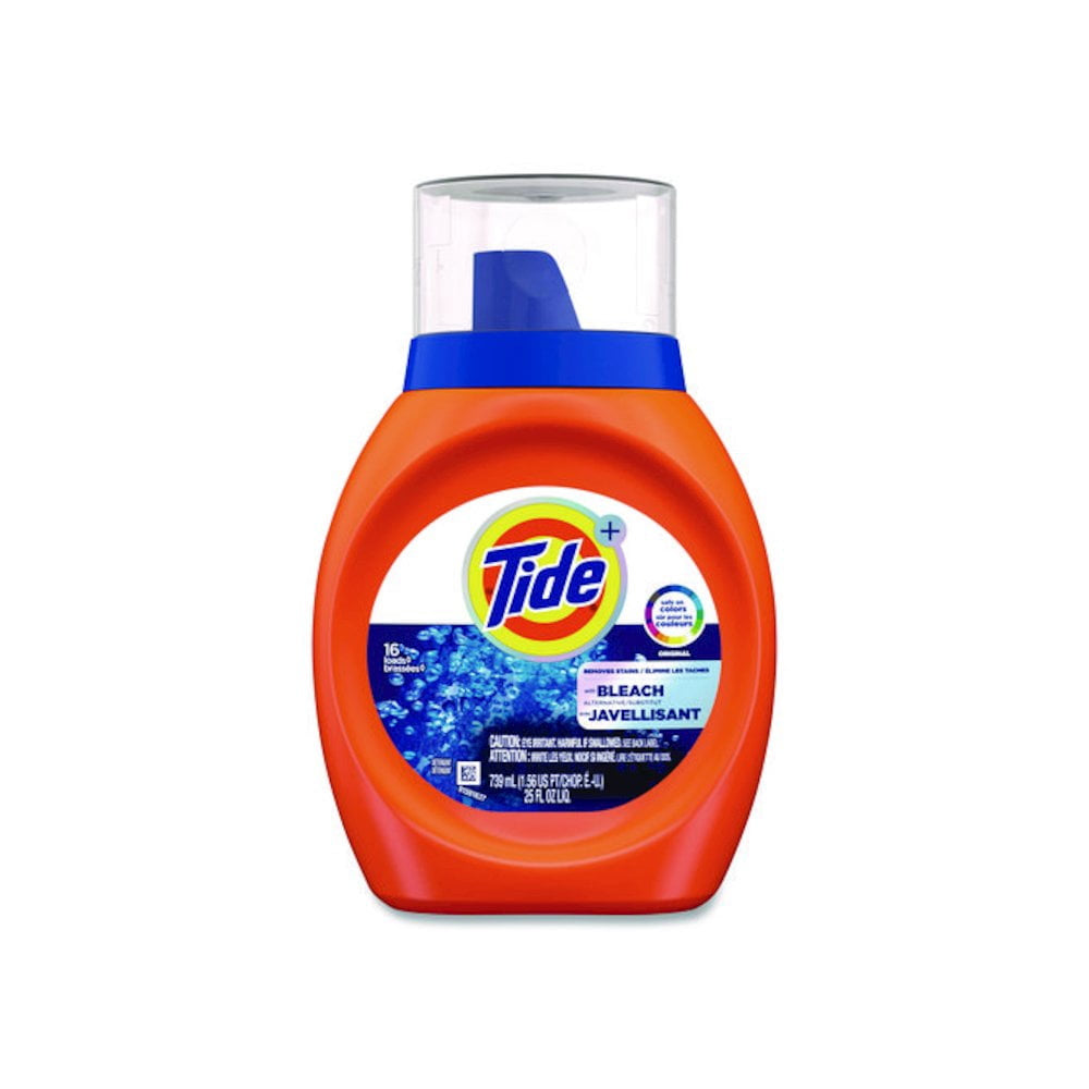 Tide Bleach Alternative Detergente líquido Original — 25 fl oz | UPC 037000373735