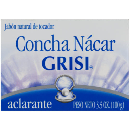 Grisi Jabón Concha Nácar — 3.5 oz | UPC 037836000263