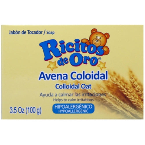 Ricitos de Oro Jabón de Avena Coloidal — 100 g | UPC 037836008399