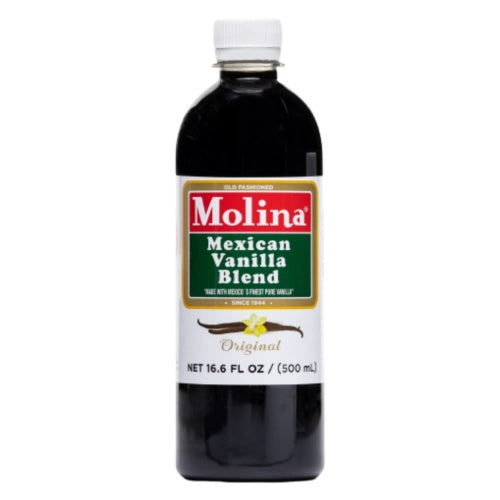 Molina Mezcla de vainilla mexicana — 16.6 fl oz / 500 mL | UPC 040811070601