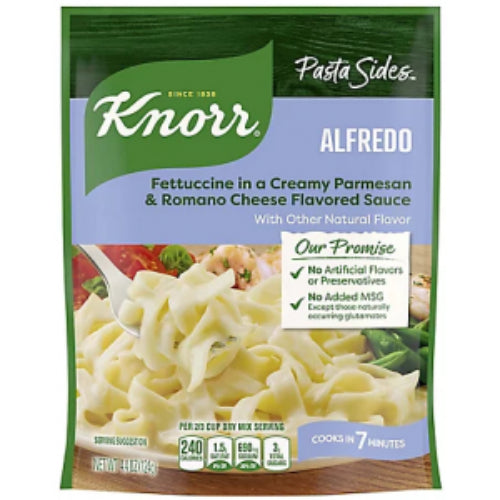 Knorr Pasta Sides Alfredo — 4.4 oz | UPC 041000022531