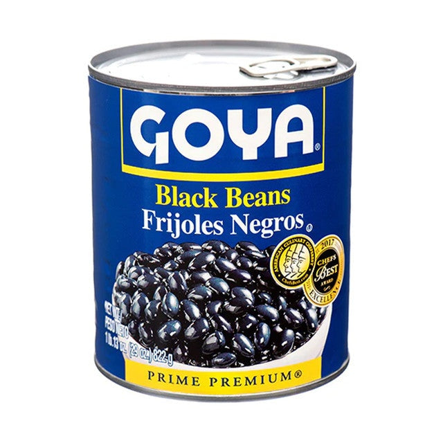 Goya Frijoles negros en lata — 29 oz | UPC 041331024655
