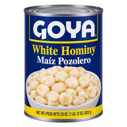 Goya Maíz blanco pozolero White Hominy — 29 oz | UPC 041331025980
