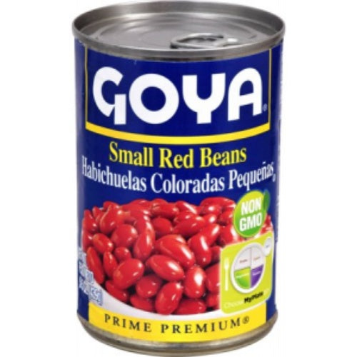 Goya Frijoles rojos pequeños enlatados — 15.5 oz | UPC 041331124201