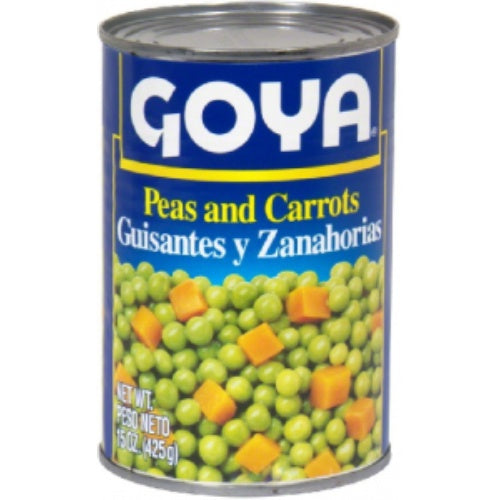 Goya Guisantes y zanahorias — 15 oz | UPC 041331125536