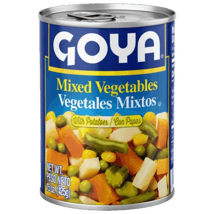 Goya Vegetales mixtos — 15 oz | UPC 041331125659