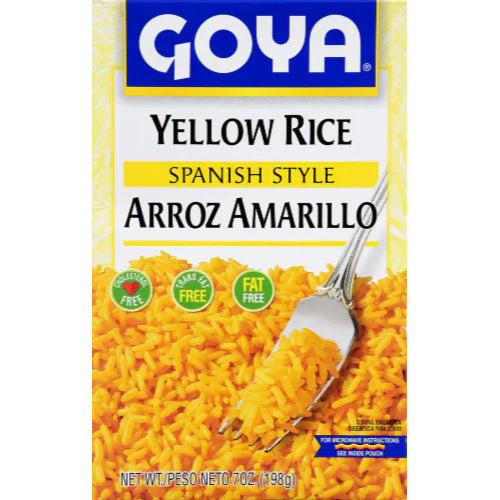 Goya Arroz amarillo estilo español — 7 oz | UPC 041331126625
