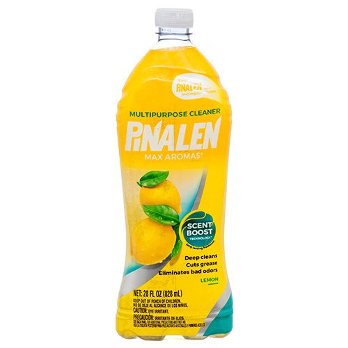 Pinalen Max Aromas Limpiador multiusos Limón — 28 fl oz | UPC 043152021202
