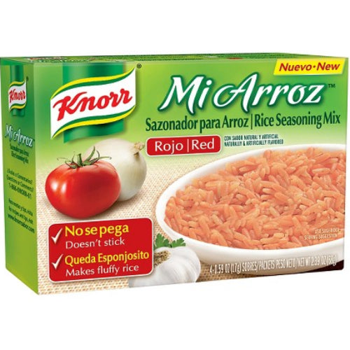 Knorr Sazonador para arroz Mi Arroz Rojo — 2.39 oz | UPC 048001263185