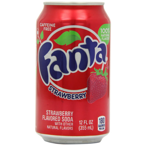 Fanta Strawberry 12oz | UPC 049000014266