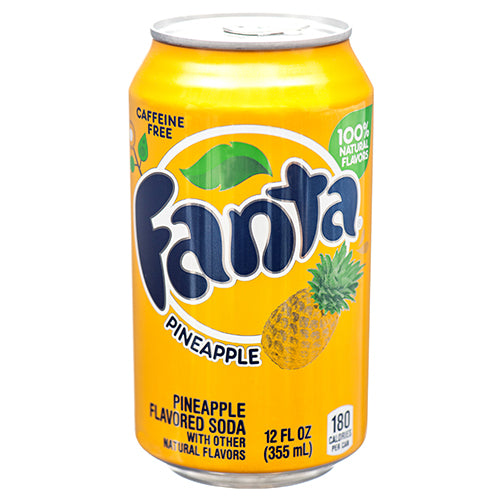 Fanta Pineapple 12oz | UPC 049000014273