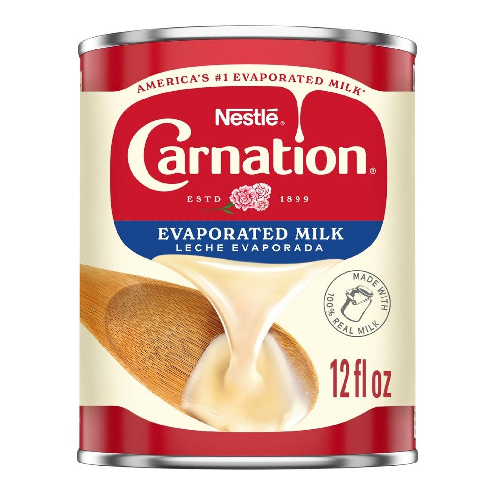 Nestlé Carnation Leche evaporada Original — 12 fl oz | UPC 050000010110