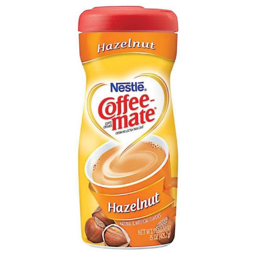 Nestlé Crema en polvo para café Coffee-mate sabor avellana — 15 oz | UPC 050000314744