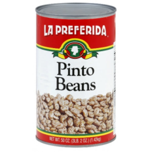 La Preferida Frijoles pintos enlatados — 50 oz | UPC 071524019960