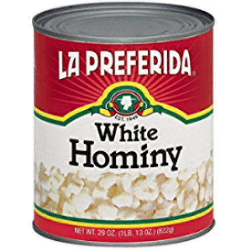 La Preferida Maíz blanco pozolero — 29 oz | UPC 071524020898