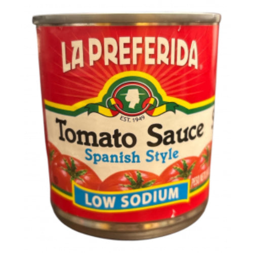 La Preferida Salsa de tomate estilo español baja en sodio — 8 oz | UPC 071524098057