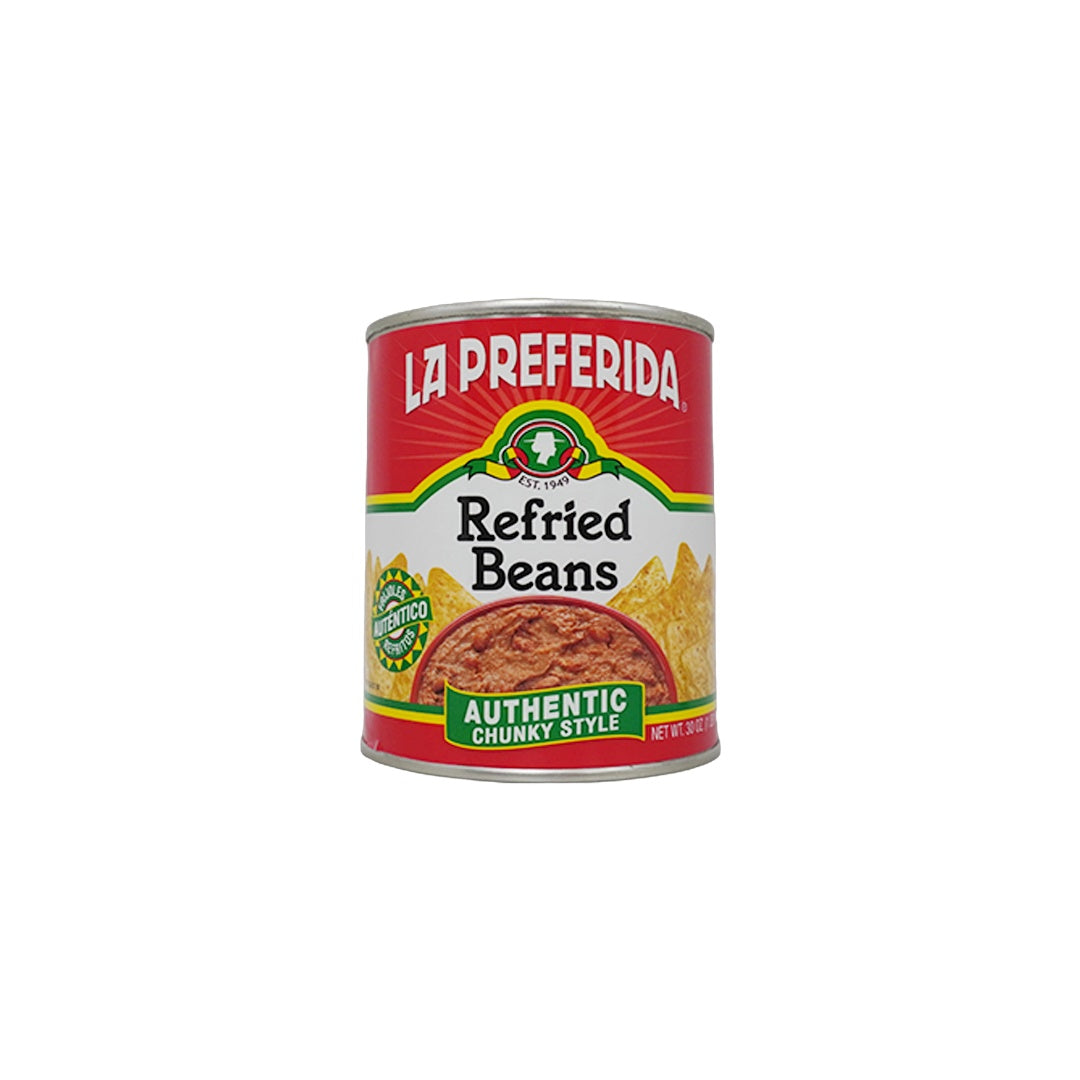 La Preferida Frijoles pintos refritos Authentic — 30 oz | UPC 071524102617