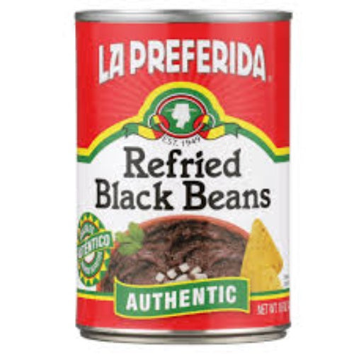 La Preferida Frijoles negros refritos Authentic — 30 oz | UPC 071524102624