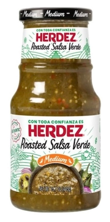 Herdez Salsa verde asada Medium 16 oz