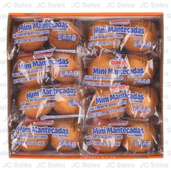 Bimbo Mini Mantecadas de vainilla multipaquete — 8 paquetes de 63 g