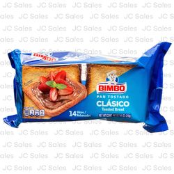 Bimbo Pan tostado clásico — 14 rebanadas / 210 g
