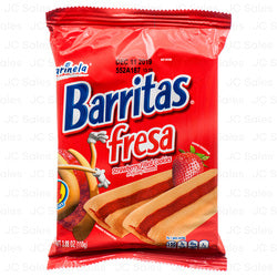 Marinela Barritas galletas rellenas de fresa — 4 galletas / 110 g