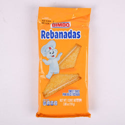 Bimbo Rebanadas pan tostado dulce con crema — 2 piezas / 110 g