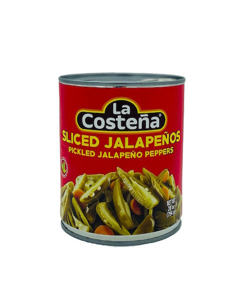 La Costeña Jalapeños en rodajas en escabeche 28 oz