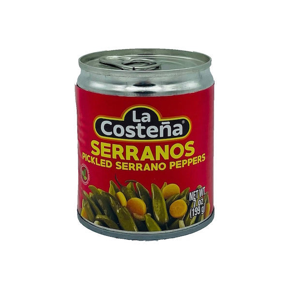 La Costeña Chiles Serranos en Escabeche — 199 g