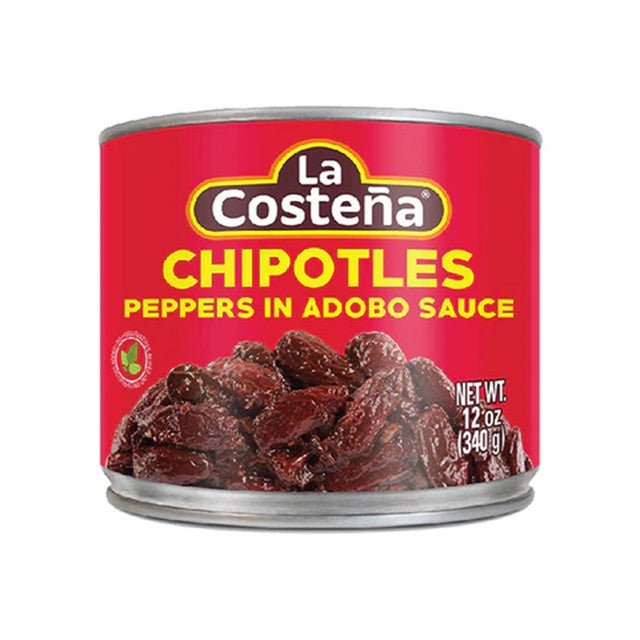 La Costeña Chiles chipotles en adobo — 12 oz | UPC 076397004129