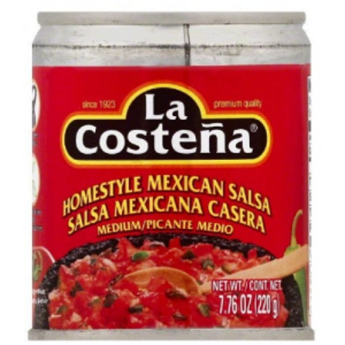 La Costeña Salsa mexicana casera picante medio — 7.76 oz | UPC 076397005072
