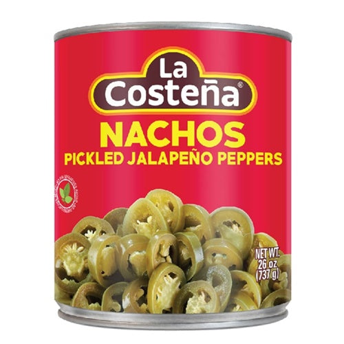 La Costeña Jalapeños para nachos — 26 oz | UPC 076397005287