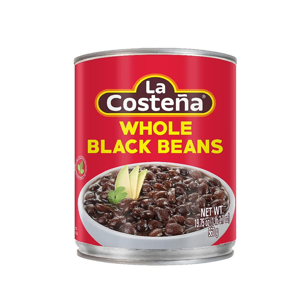 La Costeña Frijoles negros enteros 19.75 oz